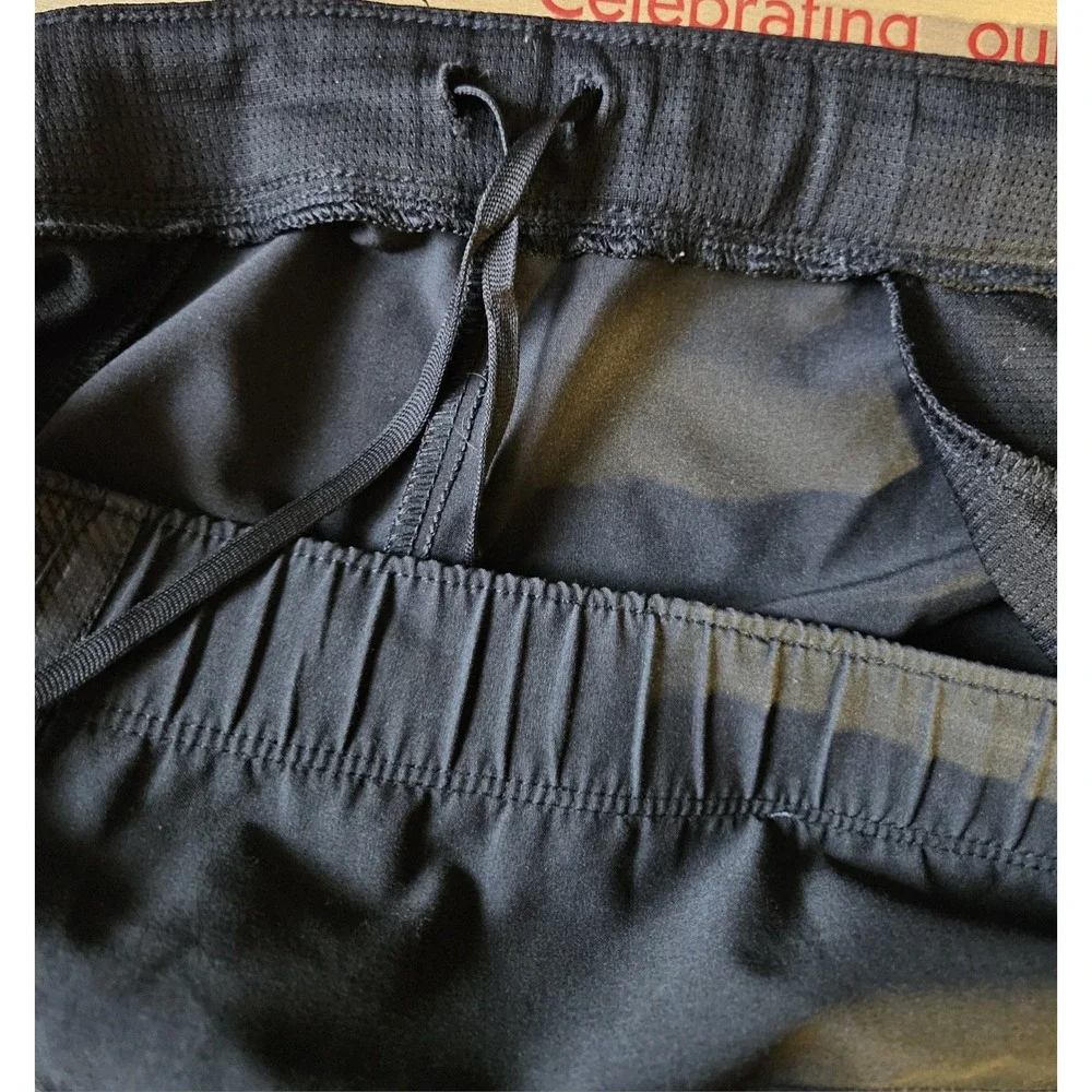 The North Face Men's Softshell Pants‎ Black Large Stretch Zip Ankle Outdoor